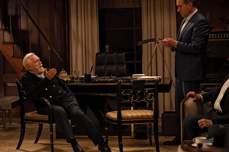 Cena da quarta temporada de 'Succession', série da HBO
