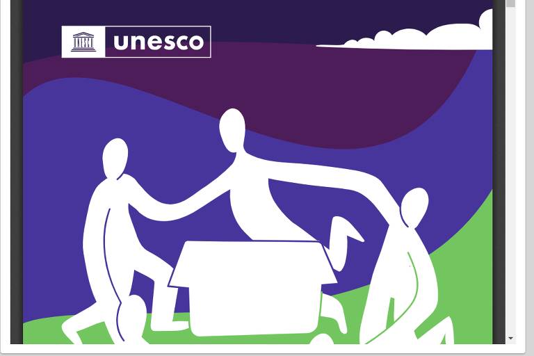 Capa de livro da Unesco