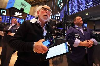 Markets Open As Investors Respond To Tech Companies' Earnings Reports