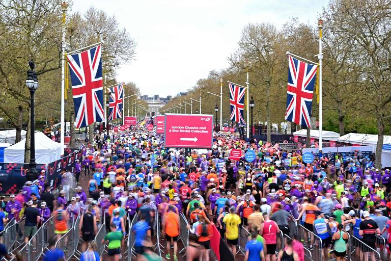 A Maratona de Londres e o prazer da atividade física