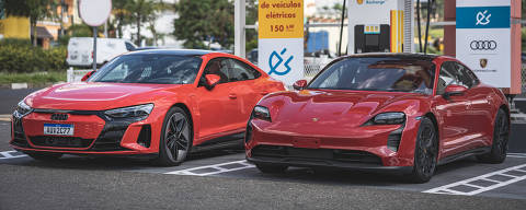Novos postos Shell Recharge, para recarga de carros elétricos, serão instalados pela Raízen em parceria com Audi e Porsche