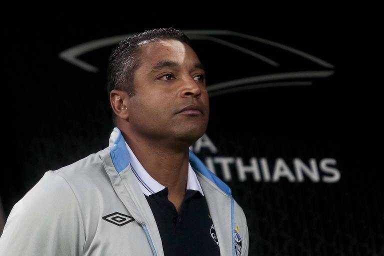 O técnico Roger Machado, ex-Grêmio, Atlético-MG e Palmeiras, entre outros, e atualmente sem clube.