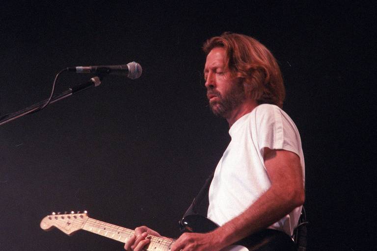 A carreira do músico Eric Clapton