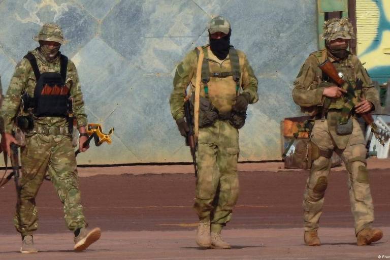 Russos do Grupo Wagner em operação paramilitar no Sudão