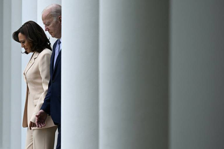 Kamala Harris vai para linha de frente da campanha com idade avançada de Biden
