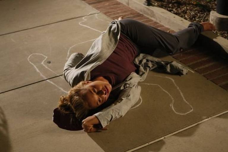 Hayden Panettier em cena da série 'Heroes', da Universal Pictures