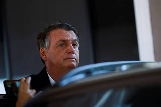 Search operation at former Brazilian President Jair Bolsonaro's home, in Brasilia