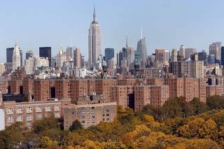 File image of the Stuyvesant Town and Peter Cooper Village private residential development in New York