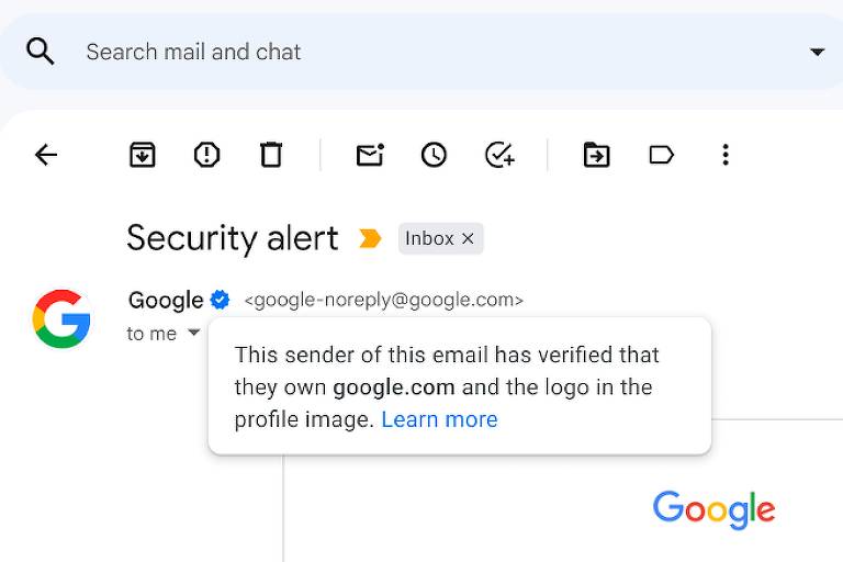 Gmail segue Twitter e terá selo de verificação para e-mails autenticados