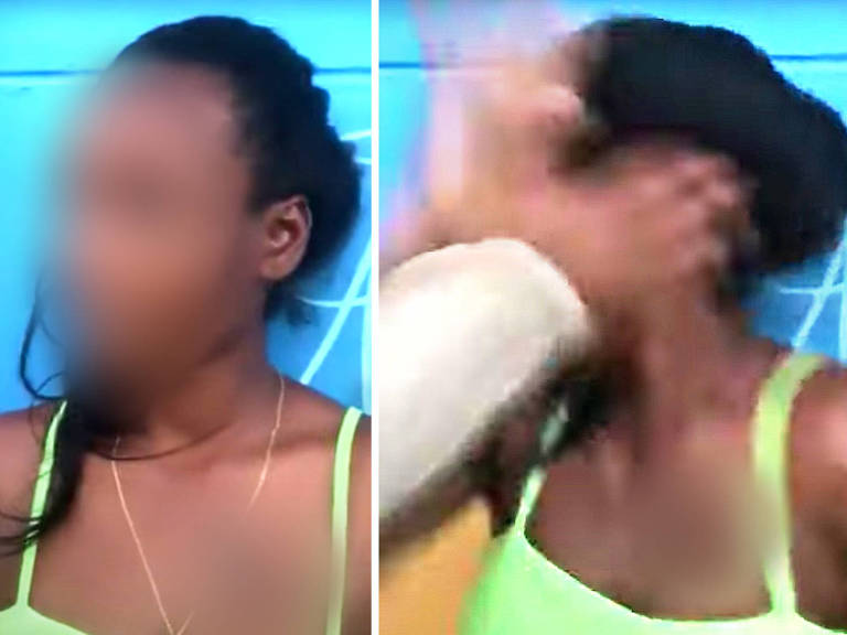 Vídeo divulgado nas redes sociais mostra agressões a duas pessoas negras na parte externa de um mercado do grupo Carrefour em Salvador após um suposto furto de sacos de leite em pó