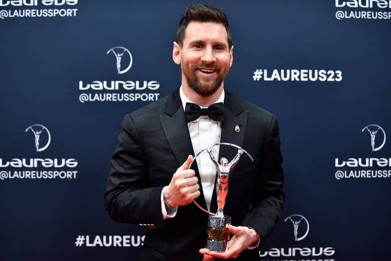 Messi e seleção argentina vencem Prêmio Laureus 2023 - Superesportes