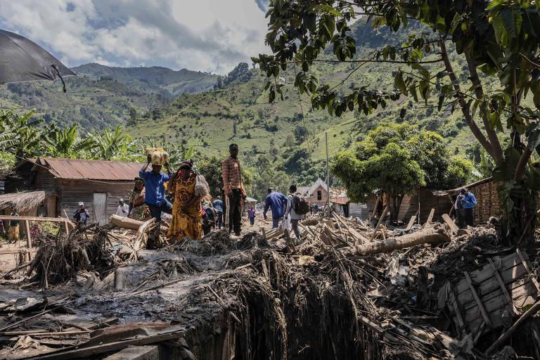 Desastre mata mais de 400 na República Democrática do Congo; veja imagens