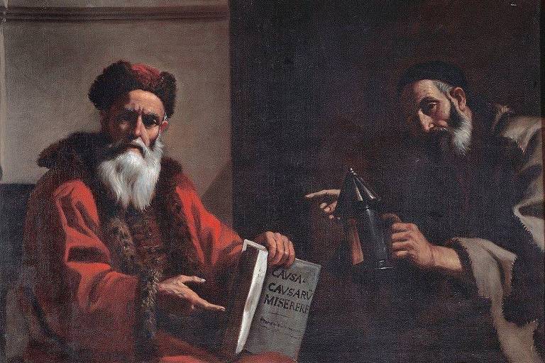 "Diógenes e Platão", de Mattia Preti (1649)