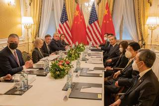 AUSTRIA-VIENNA-CHINA-WANG YI-U.S.-SULLIVAN-MEETING