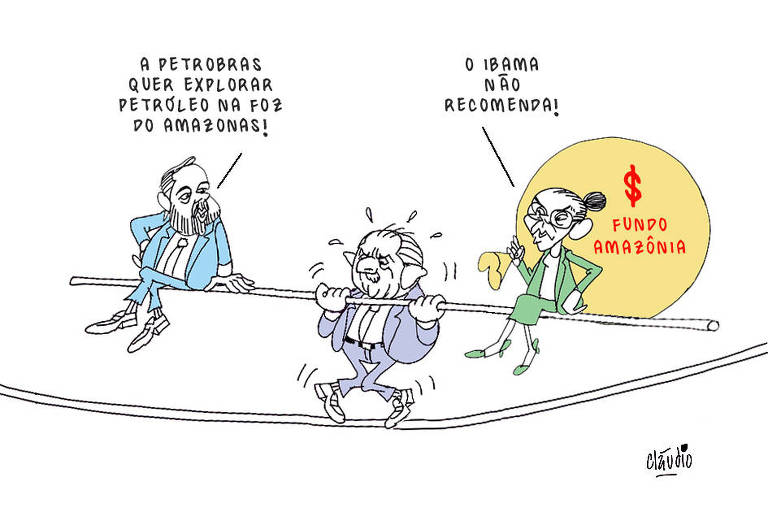 Lula se equilibra entre Petrobras e Ibama