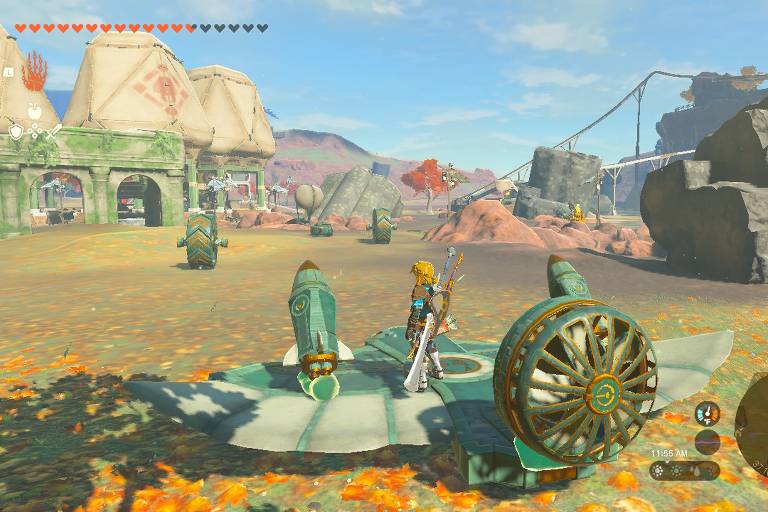 Imagem do game 'The Legend of Zelda: Tears of the Kingdom', para Nintendo Switch