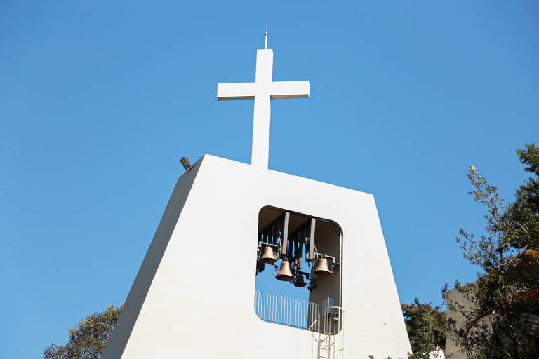 Missa de sétimo dia de Rita Lee, na paróquia São Paulo e São Pedro, no Parque Alfredo Volpi, em São Paulo