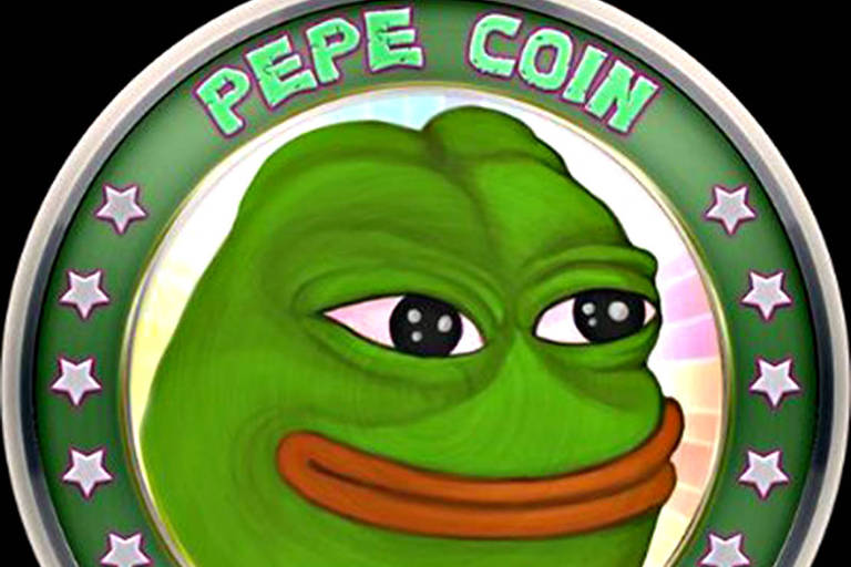 Criptomoeda inspirada no sapo Pepe salta 7.000% desde lançamento