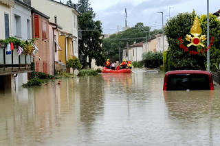 Floods hit northern Italy