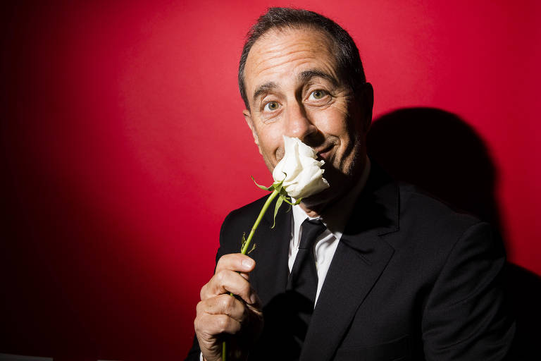 Jerry Seinfeld at the Beacon Theater, where he will perform 20 new stand-up shows in 2019, in New York, Oct. 24, 2018. Analytical as ever, Seinfeld has strong opinions about his disgraced peers like Bill Cosby, and he says the audience is always right ? even about his #MeToo joke. (Landon Nordeman/The New York Times)