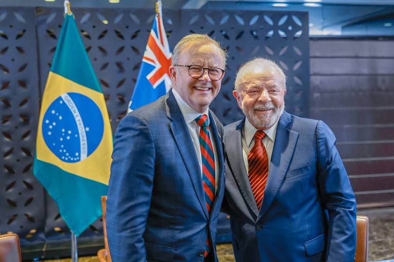 O presidente Lula participa de encontro bilateral com o primeiro-ministro da Austrália, Anthony Albanese