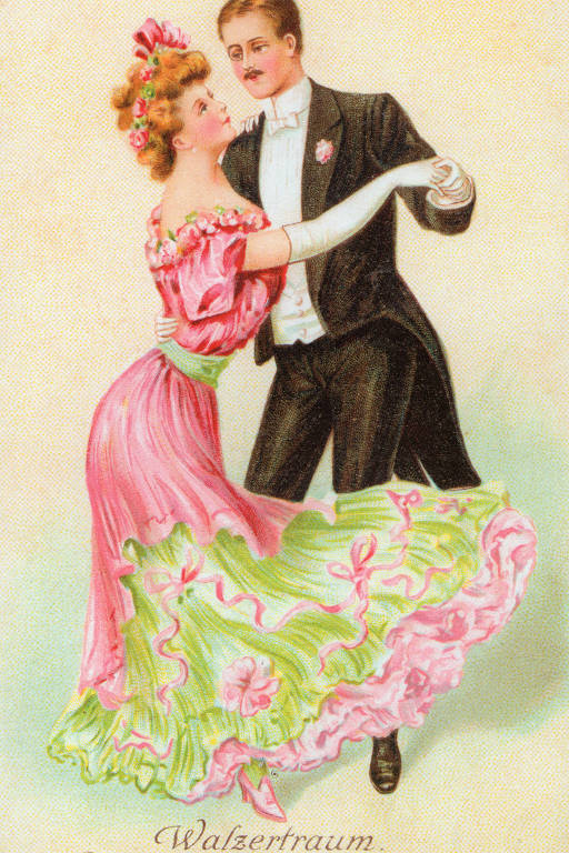 casal dançando valsa