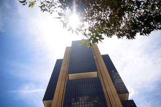 FILE PHOTO: A general view of the Central Bank headquarters building in Brasilia