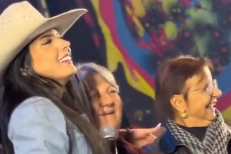 Ana Castela: avós da cantora são chamadas ao palco para dizer o que acham de Gustavo Mioto