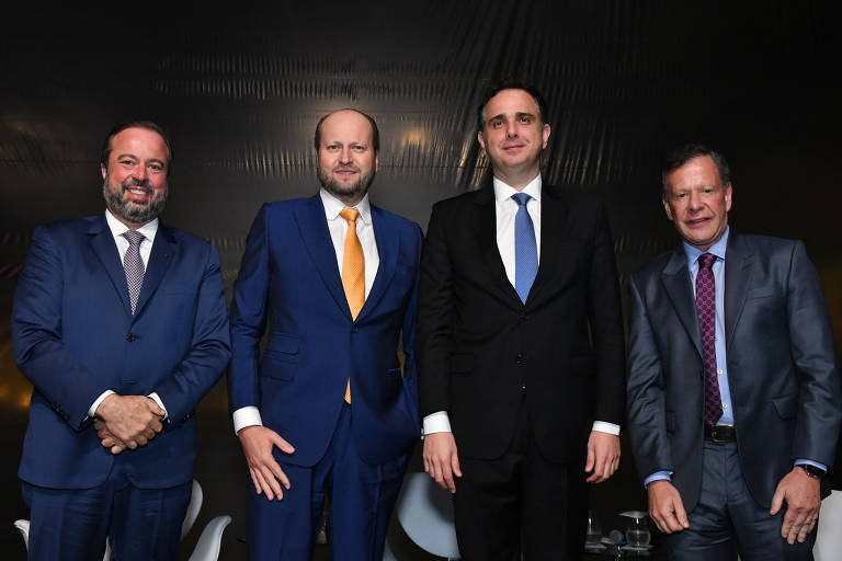 Grupo Esfera realiza jantar com o presidente do senado, Rodrigo Pacheco, e o ministro de Minas e Energia, Alexandre Silveira