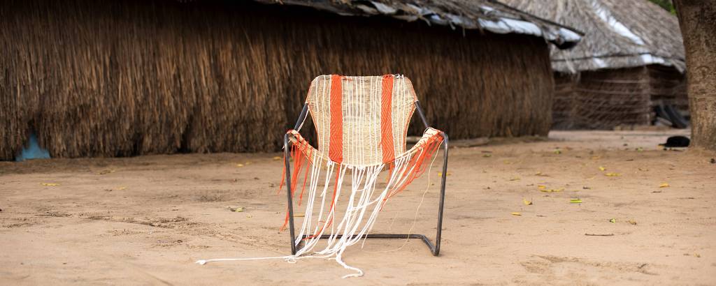 Cadeira Paulistano, de Paulo Mendes da Rocha, feita com a tribo indígena Kamayura, do Xingu