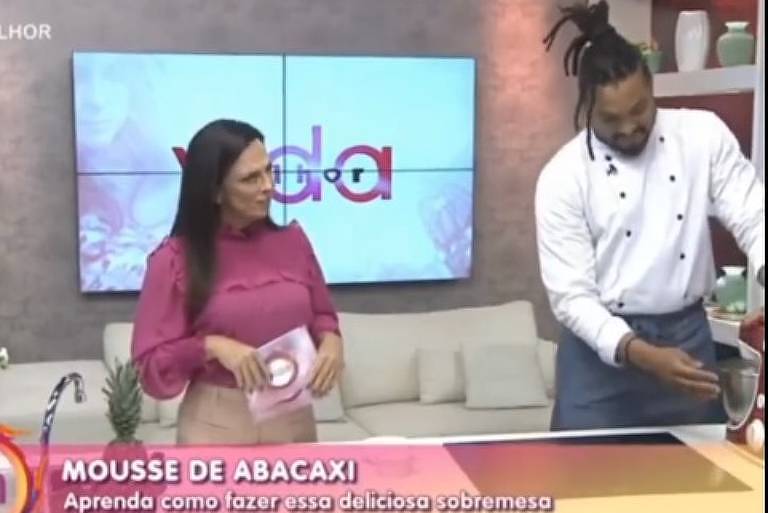 Apresentadora da Rede Vida entra em polêmica com culinarista durante programa