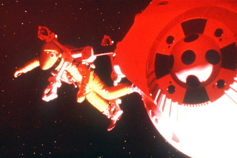 Cena do filme '2001: Uma Odisséia no Espaço', de Stanley Kubrick
