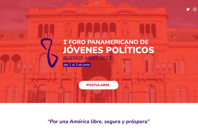Página oficial do "Foro de Buenos Aires"