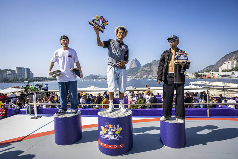 Gabryel Aguiar vence torneio que homenageia locais históricos do skate do Rio