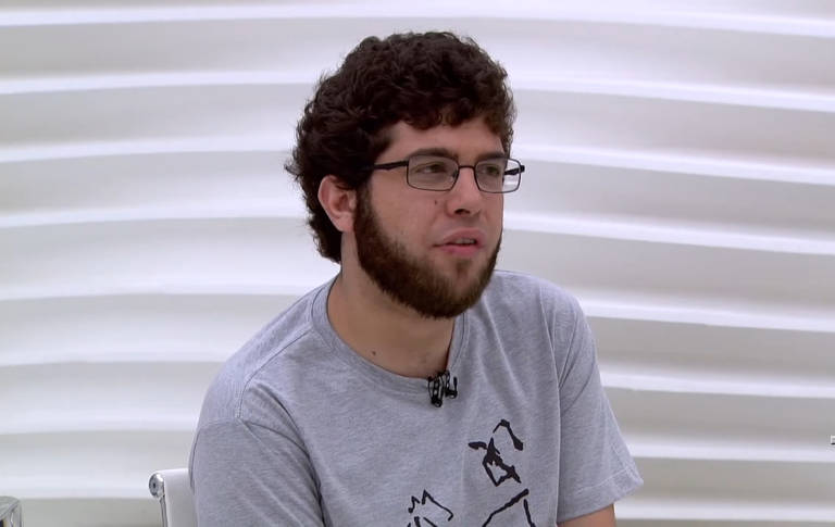 O professor de história Lucas Monteiro, o Legume, em entrevista ao Roda Viva em 2013