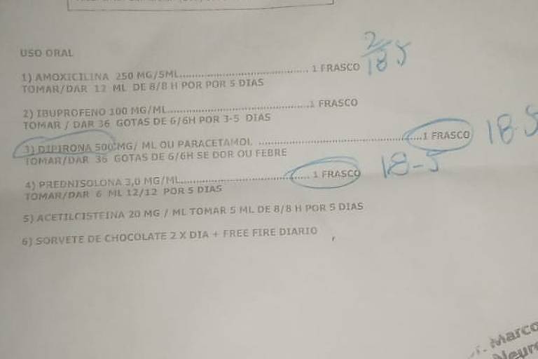 Médico que receitou sorvete e Free Fire para criança doente é recontratado em Osasco