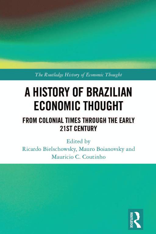 Capa do livro "A History of Brazilian Economic Thought"