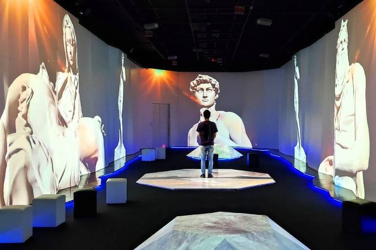 'Da Vinci e Michelangelo': conheça a nova exposição imersiva de São Paulo