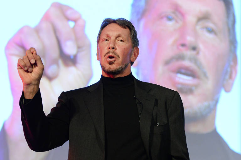 Larry Ellison, empresário norte-americano, fundador e CEO da Oracle Corporation