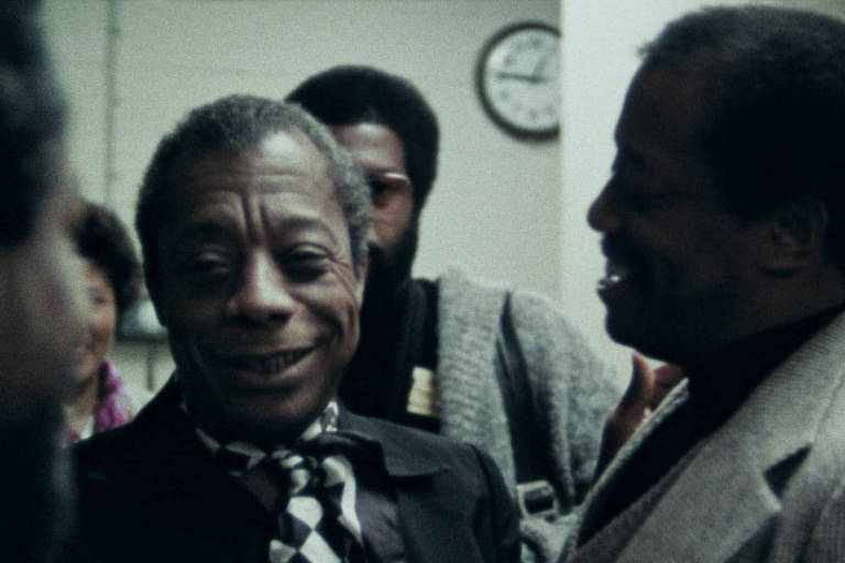 Cena do documentário 'I Heard It Through the Grapevine', de Dick Fontaine e Pat Hartley, sobre o escritor James Baldwin