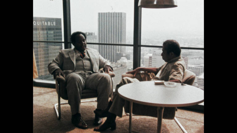 Cena do documentário 'I Heard It Through the Grapevine', de Dick Fontaine e Pat Hartley, sobre o escritor James Baldwin