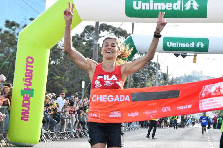 Marlei Willers e Vestus Cheboi vencem a Maratona Internacional de Porto Alegre