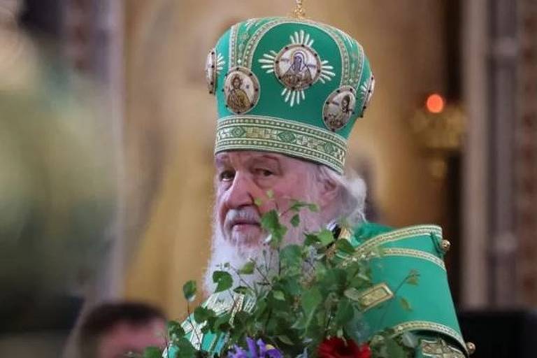 O líder da Igreja Ortodoxa Russa 