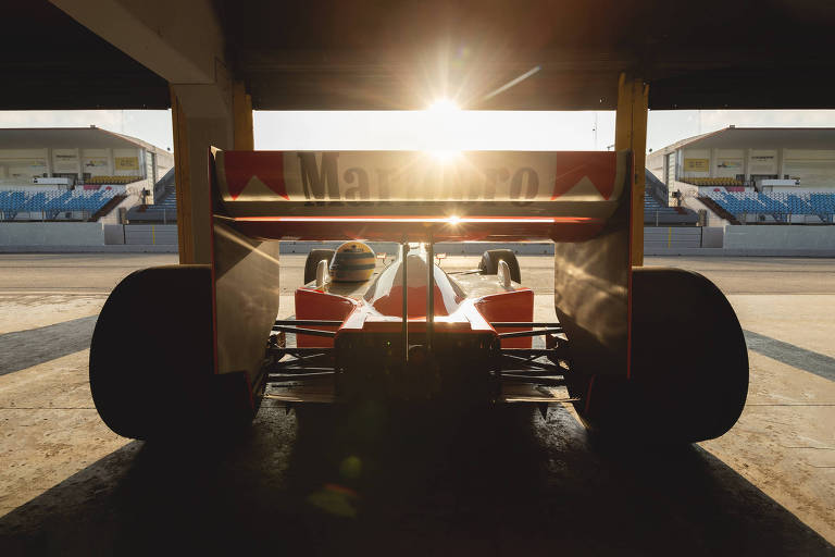 Carro de Fórmula 1 usado por Ayrton Senna