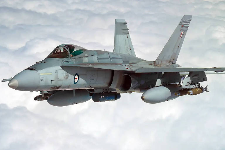 Austrália estuda enviar 41 caças F-18 para a Ucrânia