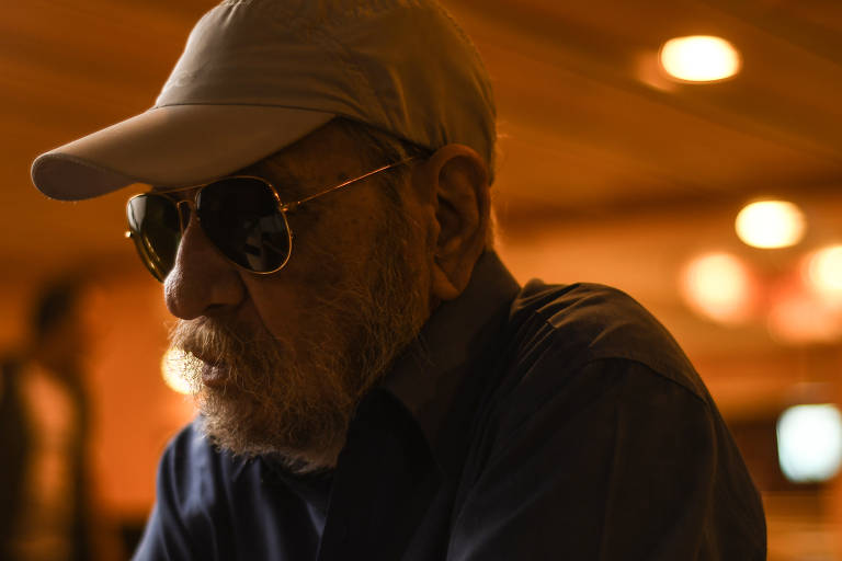 Geraldo Vandré no Hotel Braston, centro de São Paulo