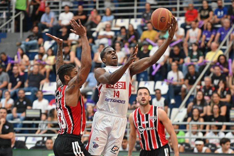 Basquete do São Paulo enfrenta o Franca, neste sábado