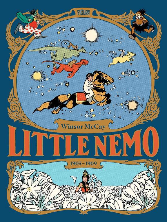 Capa da HQ 'Little Nemo', publicada pela editora Figura