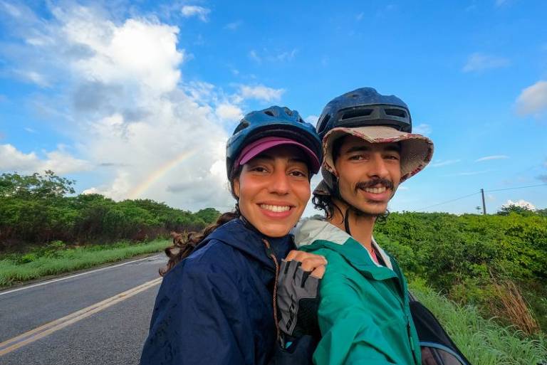Casal viaja 11 mil km de bicicleta em seis anos