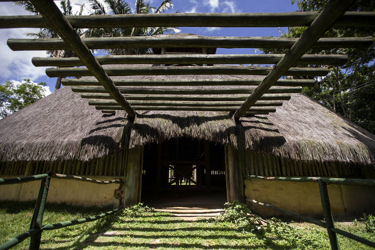 Formato de uma das moradias que existiu em Palmares